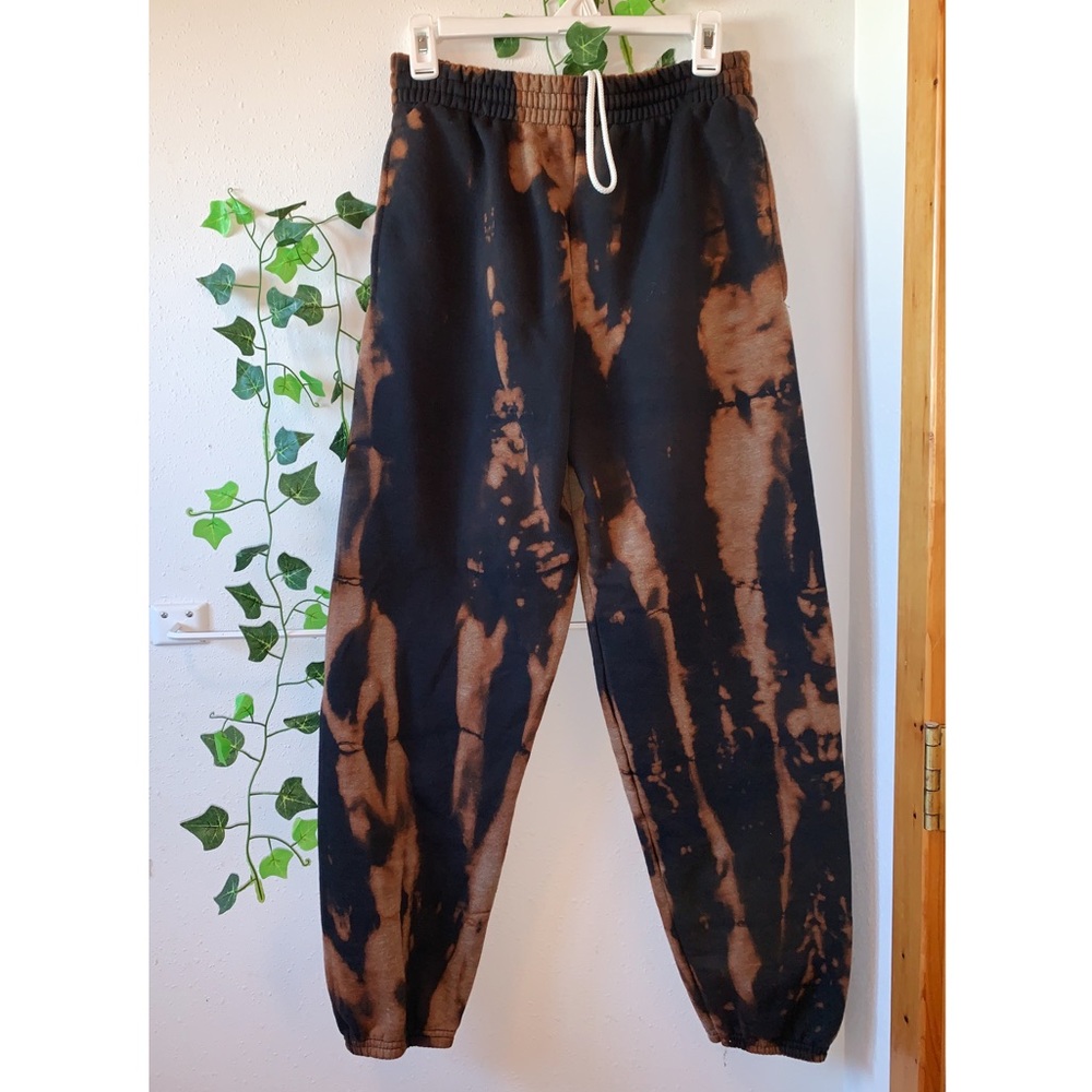 bleached joggers
